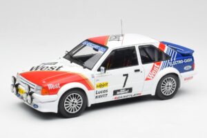 Ford Escort RS Turbo #7 Lotto Haspengouw Rally 1985 MCG 1:18 MCG18421 Métal Moulé