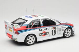 Ford Escort WRC Martini Racing #18 G. Cunico / G. Pirollo Rally San Remo 1998 IXO 1:18 18RMC171A Métal Moulé — image 2 sur 6