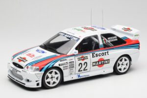 Ford Escort WRC Martini Racing #22 A. Medeghini / B. Medeghini Rally San Remo 1998 IXO 1:18 18RMC171B Métal Moulé