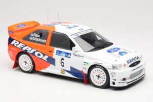 Ford Escort WRC #6 A. Schwarz / M. Giraudet Acropolis Rally 1997 IXO 1:18 18RMC172B Métal Moulé — image 4 sur 6