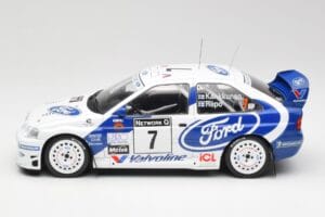 Ford Escort WRC #7 J. Kankkunen / J. Repo RAC Rally 1998 IXO 1:18 18RMC170A Métal Moulé — image 3 sur 6