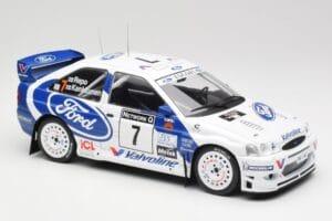 Ford Escort WRC #7 J. Kankkunen / J. Repo RAC Rally 1998 IXO 1:18 18RMC170A Métal Moulé — image 4 sur 6