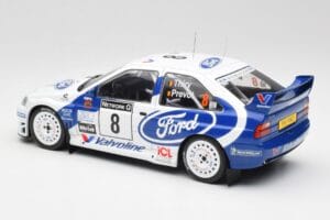 Ford Escort WRC #8 B. Thiry / S. Prevot RAC Rally 1998 IXO 1:18 18RMC170B Métal Moulé — image 5 sur 6