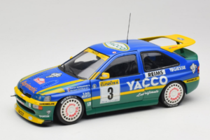 Ford Escort #3 Yacco L. Bernardini / B. Occelli Rally Monte Carlo Winners 1996 UT Models 1:18 180968203-R1 Métal Moulé