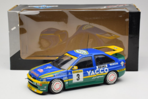 Ford Escort #3 Yacco L. Bernardini / B. Occelli Rally Monte Carlo Winners 1996 UT Models 1:18 180968203-R1 Métal Moulé — image 8 sur 8