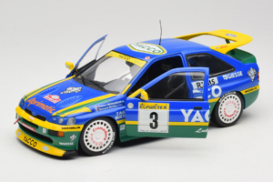 Ford Escort #3 Yacoo P. Bernardini / B. Occelli Rally Monte Carlo 1996 Winner UT Models 1:18 180968203 Métal Moulé — image 2 sur 8