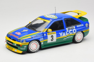 Ford Escort #3 Yacoo P. Bernardini / B. Occelli Rally Monte Carlo 1996 Winner UT Models 1:18 180968203 Métal Moulé