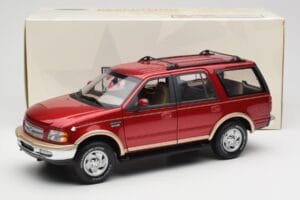 Ford Expedition Eddie Bauer Rouge Métallique UT Models 1:18 22711 Métal Moulé — image 8 sur 8