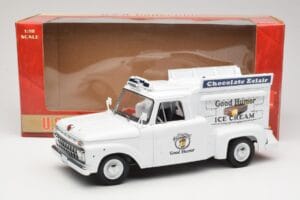 Ford F-100 Good Humor Ice Cream Sun Star 1:18 1288 Métal Moulé — image 8 sur 8