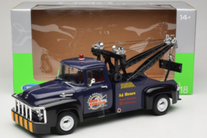 Ford F-100 Dépanneuse Bob's Towing Welly 1:18 19834-W Métal Moulé — image 6 sur 6