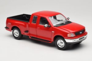 Ford F-150 Flareside SuperCab Rouge Mira 1:18 6217 Métal Moulé — image 6 sur 8