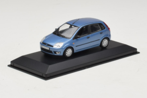 Ford Fiesta Mk5 4-Door Bleu Clair Minichamps 1:43 FIESTA002 Métal Moulé — image 2 sur 4