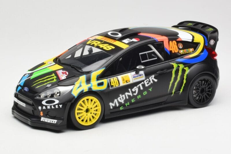 Ford Fiesta RS WRC #46 V. Rossi / C. Cassina Winners Monza Rally Show 2012 Minichamps 1:18 151120846 Métal Moulé