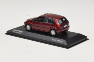 Ford Fiesta Mk5 Rouge Métallisé Minichamps 1:43 400081101 Métal Moulé — image 3 sur 4