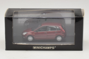 Ford Fiesta Mk5 Rouge Métallisé Minichamps 1:43 400081101 Métal Moulé — image 4 sur 4