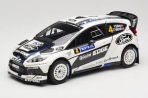 Ford Fiesta RS WRC #4 H. Solberg / C. Patterson Ford Rally Team Rally Finland 2012 Minichamps 1:18 151120804 Métal Moulé