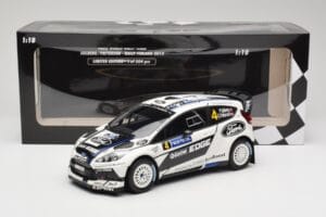 Ford Fiesta RS WRC #4 H. Solberg / C. Patterson Ford Rally Team Rally Finland 2012 Minichamps 1:18 151120804 Métal Moulé — image 6 sur 6