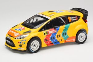 Ford Fiesta RS WRC #15 H. Solberg / I. Minor Stobart Wales Rally GB 2011 Minichamps 1:18 151110815 Métal Moulé