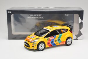 Ford Fiesta RS WRC #15 H. Solberg / I. Minor Stobart Wales Rally GB 2011 Minichamps 1:18 151110815 Métal Moulé — image 6 sur 6