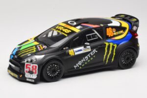 Ford Fiesta RS WRC #46 V. Rossi / C. Cassina Monza Rally Show 2011 Minichamps 1:18 151110846 Métal Moulé