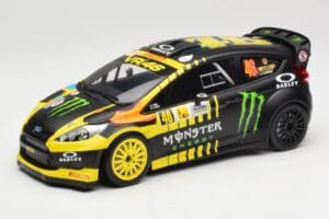 Ford Fiesta RS WRC #46 V. Rossi / C. Cassina 2nd Place Monza Rally Show 2013 Minichamps 1:18 151130846 Métal Moulé