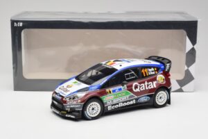 Ford Fiesta WRC #11 T. Neuville / N. Gilsoul Rally Mexico 2013 Minichamps 1:18 151130811 Métal Moulé — image 6 sur 6