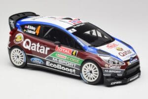 Ford Fiesta WRC #4 M. Ostberg / J. Andersson Rally Monte Carlo 2013 Minichamps 1:18 151130804 Métal Moulé — image 4 sur 6