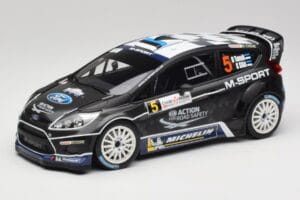Ford Fiesta WRC #5 O. Tanak / R. Sikk Rally France 2012 Minichamps 1:18 151120805 Métal Moulé