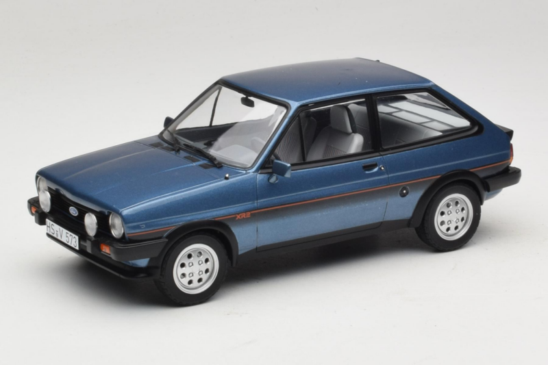 Ford Fiesta XR2 Mk1 Blue Metallic Norev 1:18 182744 Métal Moulé