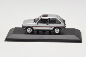 Ford Fiesta XR2 Argent Minichamps 1:43 400085160 Métal Moulé