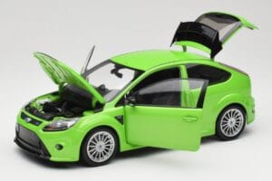 Ford Focus RS Mk2 Green Metallic Minichamps 1:18 100080001 Métal Moulé — image 2 sur 8