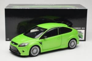 Ford Focus RS Mk2 Green Metallic Minichamps 1:18 100080001 Métal Moulé — image 8 sur 8