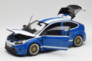 Ford Focus RS Mk2 LM Classic Bleu Capri RS2600 Tribute Minichamps 1:18 100080072 Métal Moulé — image 2 sur 8