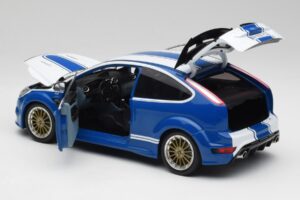 Ford Focus RS Mk2 LM Classic Bleu Capri RS2600 Tribute Minichamps 1:18 100080072 Métal Moulé — image 5 sur 8