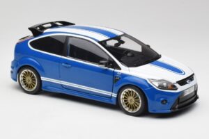 Ford Focus RS Mk2 LM Classic Bleu Capri RS2600 Tribute Minichamps 1:18 100080072 Métal Moulé — image 6 sur 8