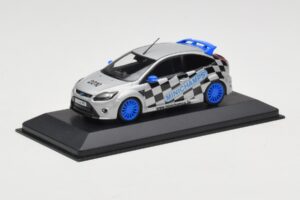 Ford Focus RS Mk2 Promo Blue Wheels Minichamps 1:43 FORD002 Métal Moulé — image 2 sur 4