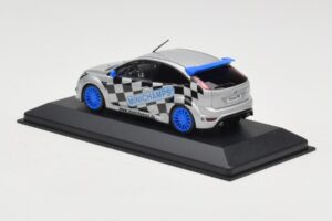 Ford Focus RS Mk2 Promo Blue Wheels Minichamps 1:43 FORD002 Métal Moulé — image 3 sur 4