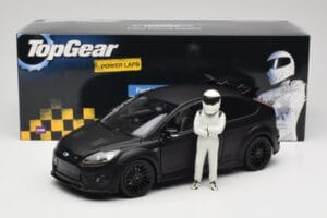 Ford Focus RS Mk2 RS500 Top Gear Matt Black Minichamps 1:18 519100800 Métal Moulé — image 8 sur 8