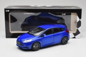 Ford Focus ST Mk2 Blue Metallic Minichamps 1:18 110082001 Métal Moulé — image 8 sur 8
