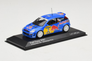 Ford Focus WRC #2 R. Baumgartner / B. Wichs Red Bull Rally Austria 2001 Minichamps 1:43 430008907 Métal Moulé — image 2 sur 5
