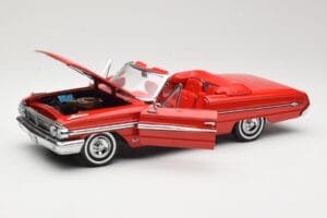 Ford Galaxie 500 Cabriolet Rouge Sun Star 1:18 1420 Métal Moulé — image 2 sur 8