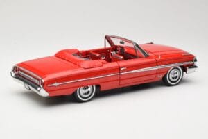 Ford Galaxie 500 Cabriolet Rouge Sun Star 1:18 1420 Métal Moulé — image 3 sur 8
