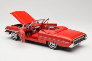 Ford Galaxie 500 Cabriolet Rouge Sun Star 1:18 1420 Métal Moulé — image 5 sur 8