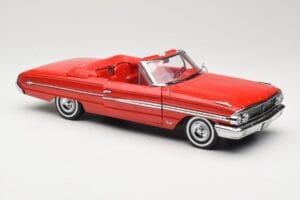 Ford Galaxie 500 Cabriolet Rouge Sun Star 1:18 1420 Métal Moulé — image 6 sur 8