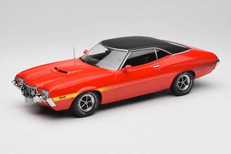 Ford Gran Torino Sport Rouge IXO 1:18 18CMC263 Métal Moulé