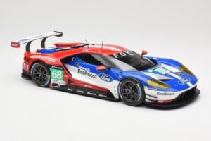 Ford GT GTE #68 D. Muller / J. Hand / S. Bourdais Chip Ganassi Racing LMGTE Pro 24 Hours of Le Mans 2016 Winner Minichamps 1: — image 4 sur 6