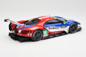 Ford GT GTE Chip Ganassi UK #66 O. Pla / S. Mucke / B. Johnson 24 Hours of Le Mans 2016 Minichamps 1:18 155168666 Métal Moulé — image 2 sur 6