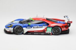 Ford GT GTE Chip Ganassi UK #66 O. Pla / S. Mucke / B. Johnson 24 Hours of Le Mans 2016 Minichamps 1:18 155168666 Métal Moulé — image 3 sur 6