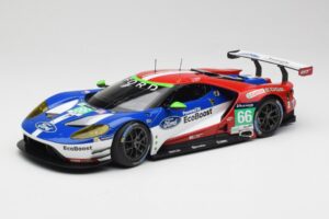 Ford GT GTE Chip Ganassi UK #66 O. Pla / S. Mucke / B. Johnson 24 Hours of Le Mans 2016 Minichamps 1:18 155168666 Métal Moulé