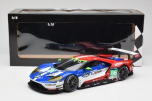 Ford GT GTE Chip Ganassi UK #66 O. Pla / S. Mucke / B. Johnson 24 Hours of Le Mans 2016 Minichamps 1:18 155168666 Métal Moulé — image 6 sur 6